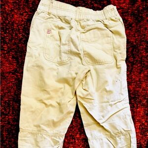 Urban outfitters bdg y2k cargo pants cream with paint splatter size small